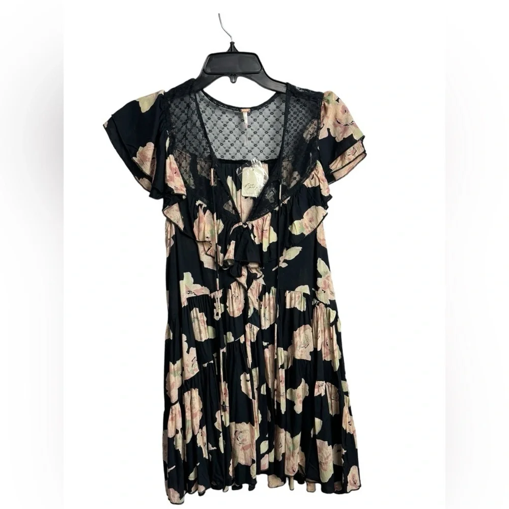Free People Tilly Printed Tunic NWT  XS